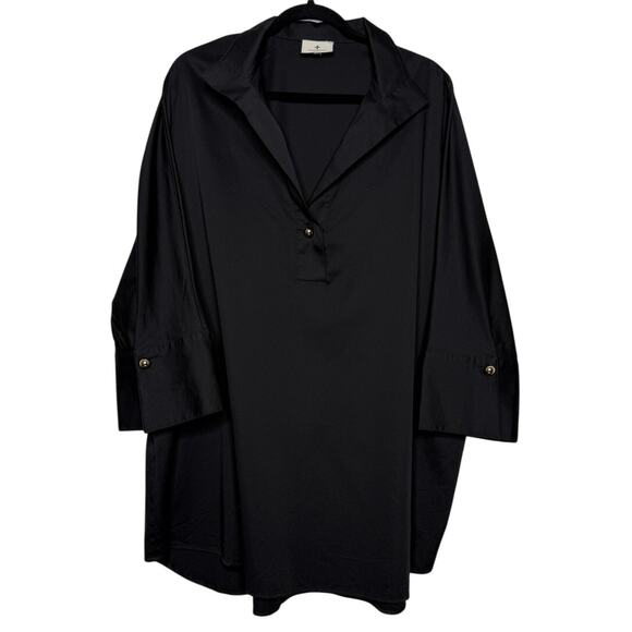 Tuckernuck Black Widow Blouse - Black XL Women's Tunic Top - Picture 1 of 4